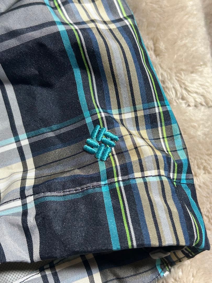 00s Columbia チェック マウンテンパーカshell jacket
