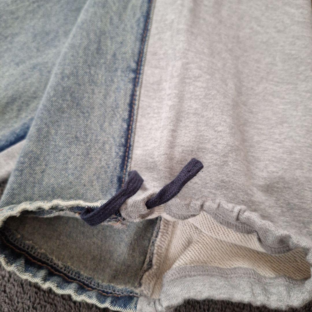 ジーナシス スウェットドッキングデニム