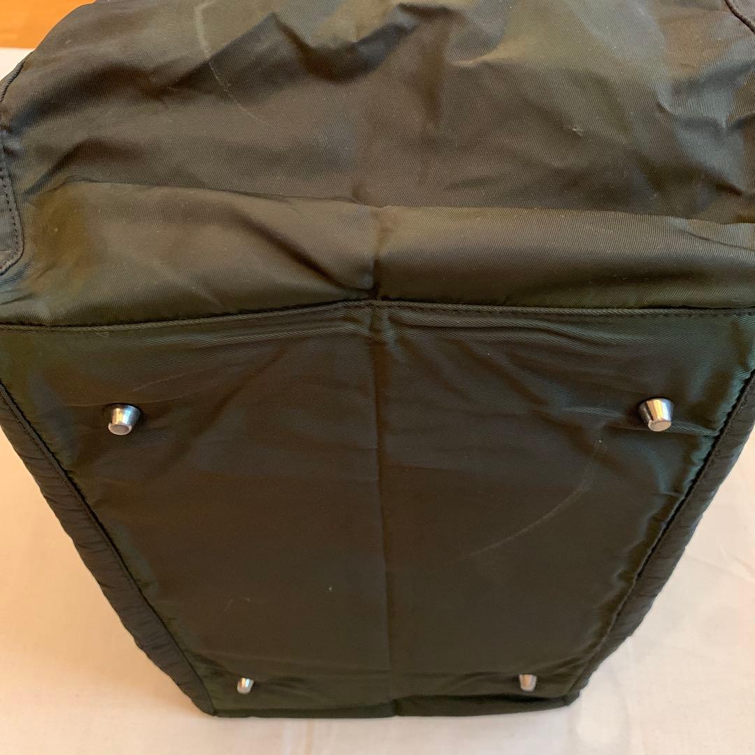 PRADA プラダ　ダークブラウンナイロンバッグミラノ本店購入レア品　最終価格