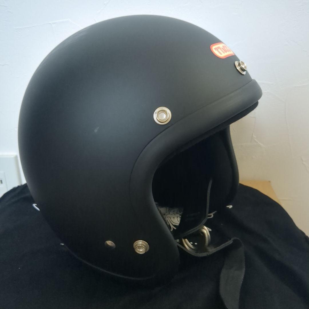 TT＆CO スーパーマグナム　半ツヤブラック(マット) バブルシールド付