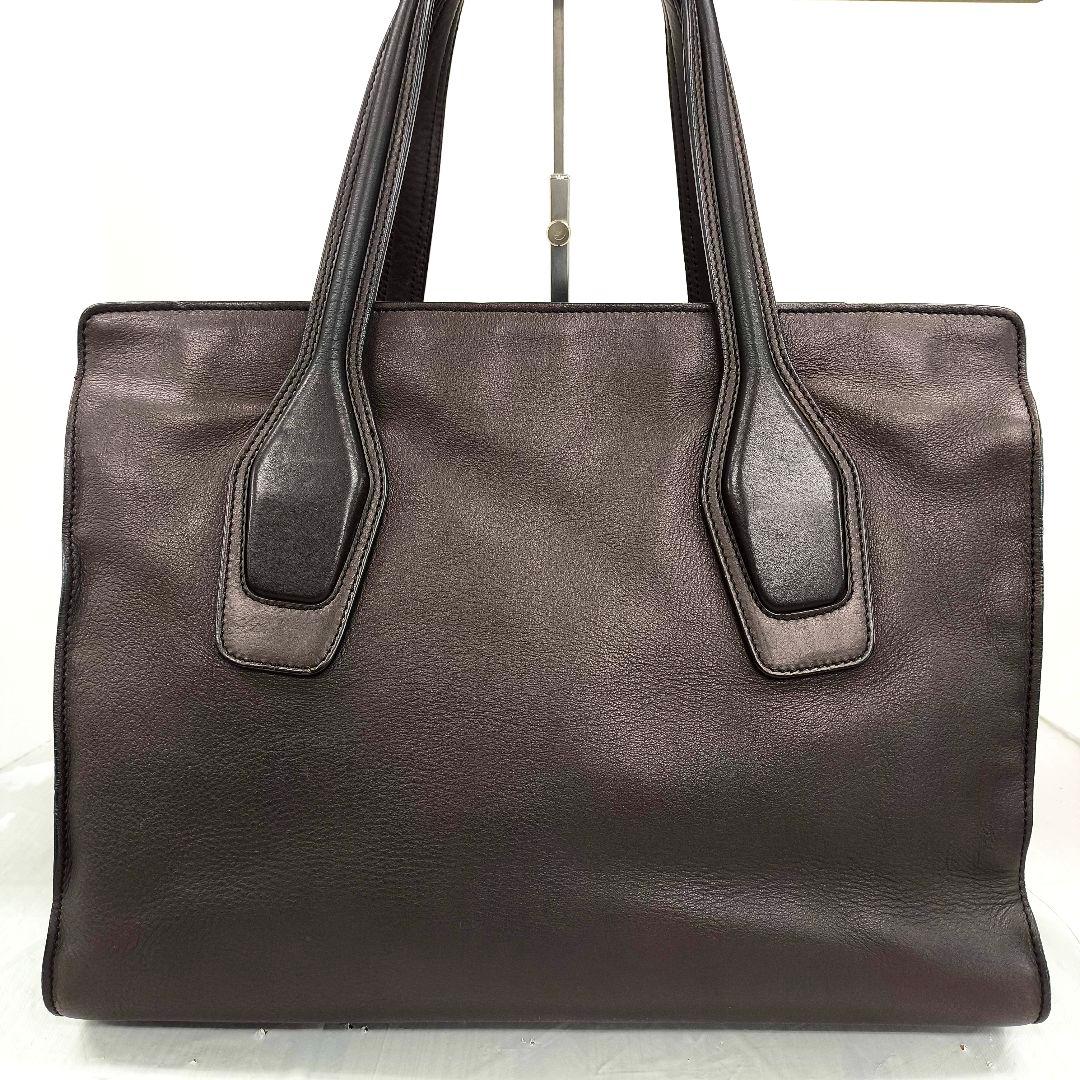美品 トッズ トートバッグ A4収納 TODS レザー TOD'S