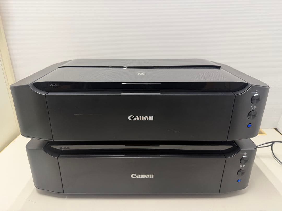 【ジャンク】Canon プリンター 本体 iP8730 2台 通電確認のみ