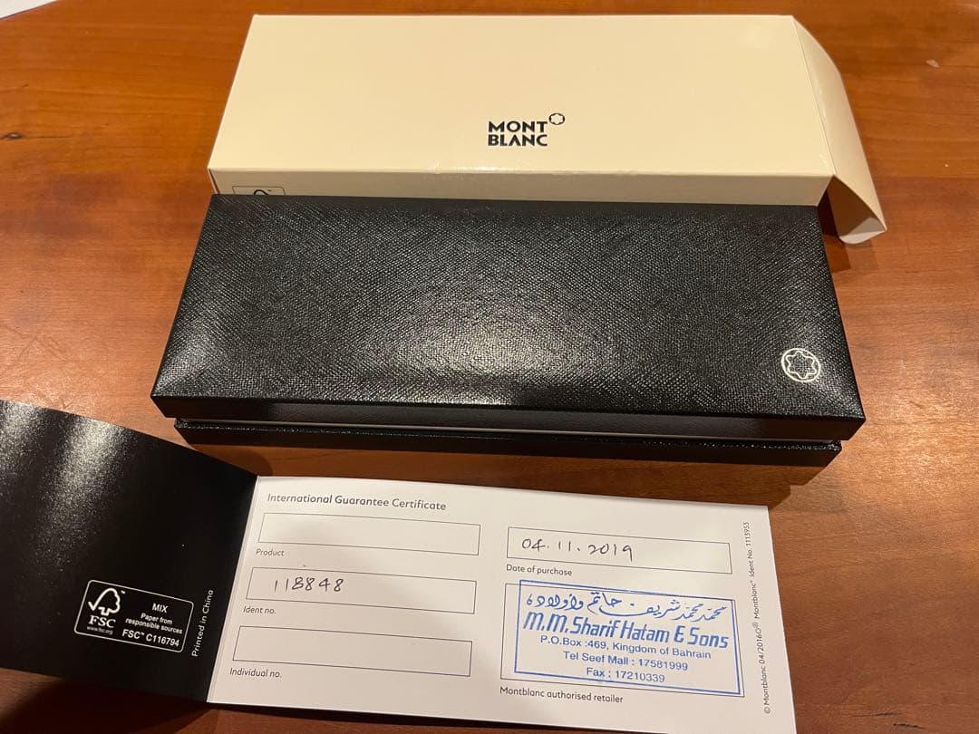 MONT BLANC 黒 ボールペン 本体