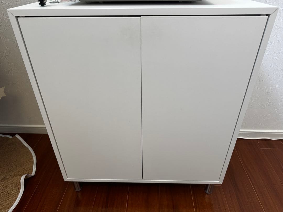 【完成品】IKEA EKET エーケト キャビネット　ホワイト　美品