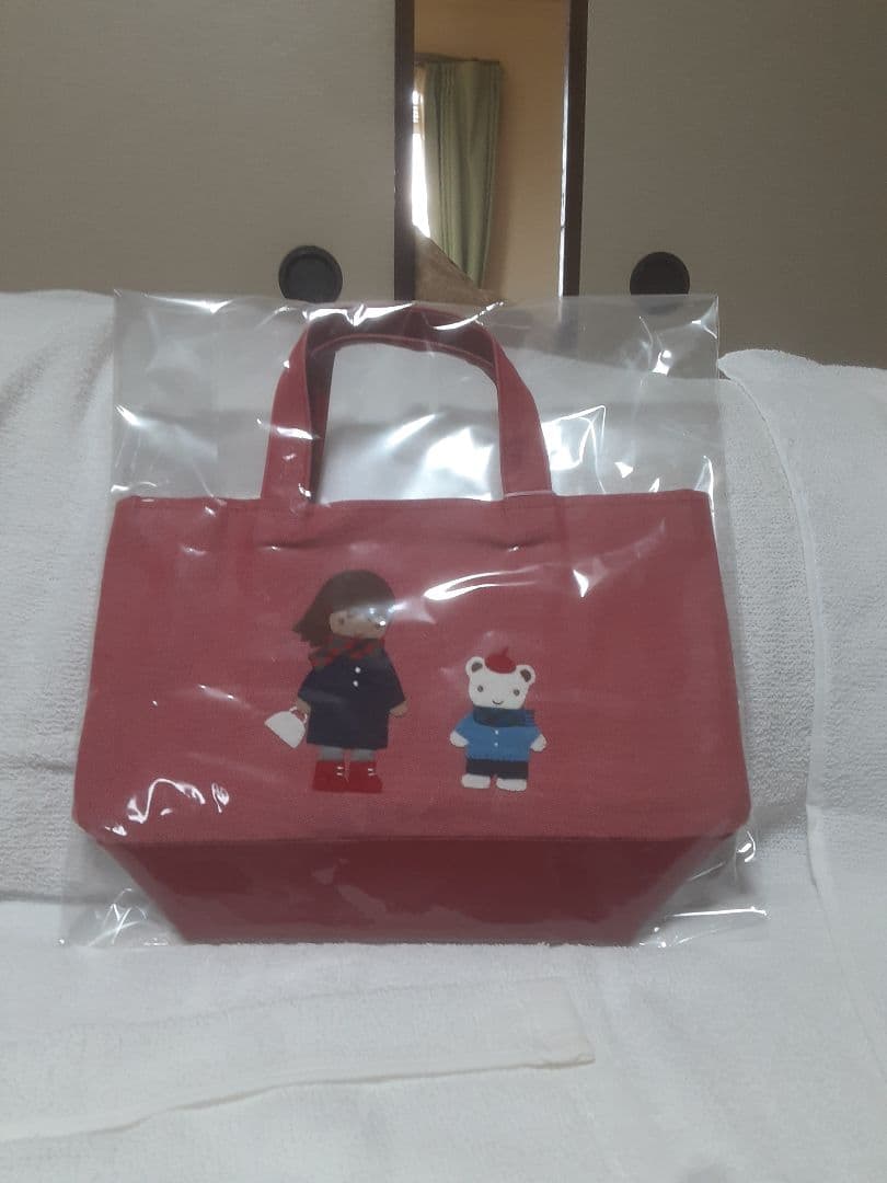 新品タグ付き　ファミリアミニデニムバック「待ちあわせ」