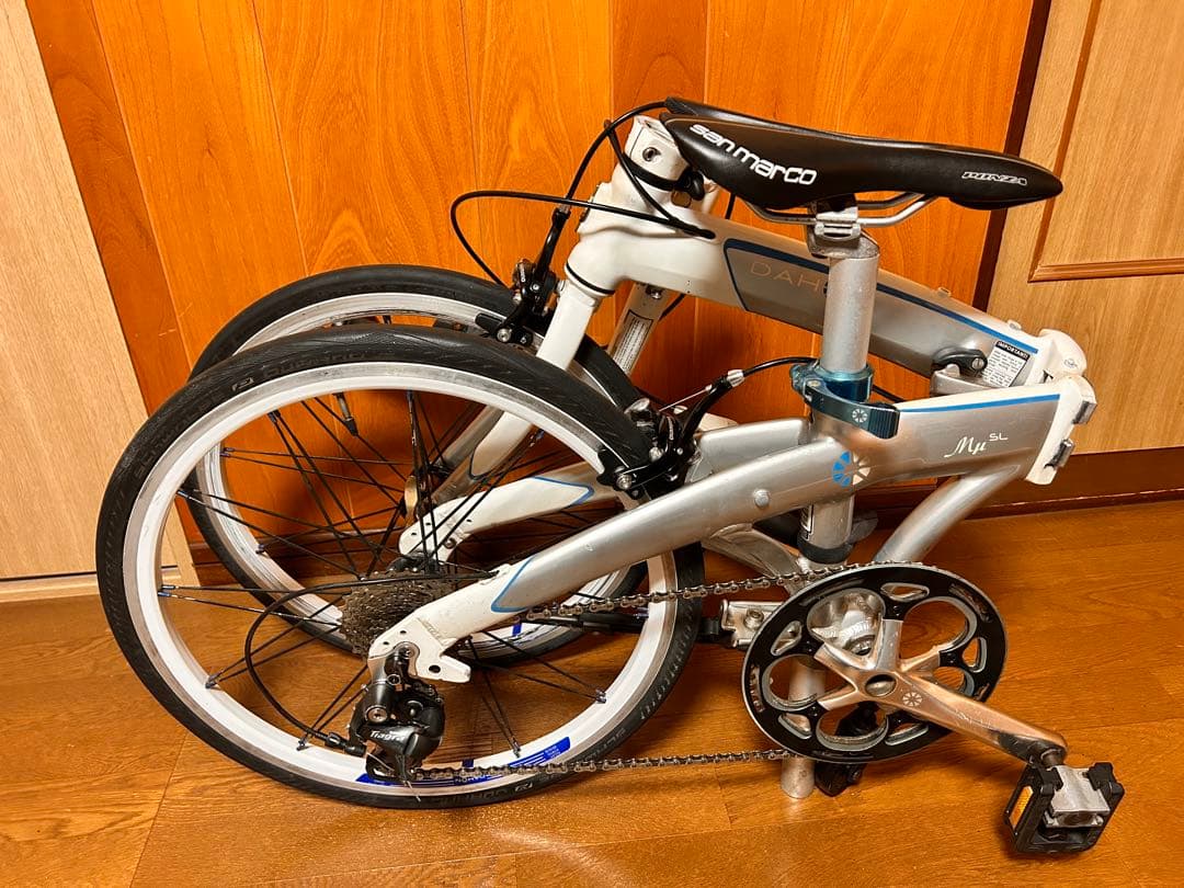 DAHON Mu SL 10s 折りたたみ自転車 シルバー