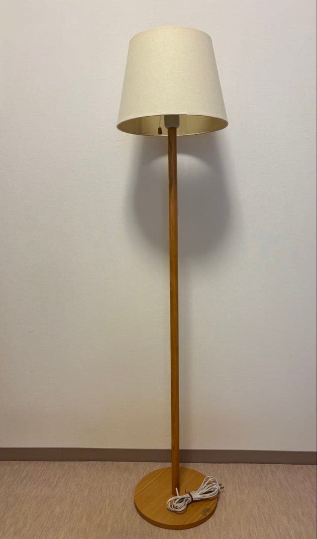 無印良品 布シェード フロアスタンド ライト