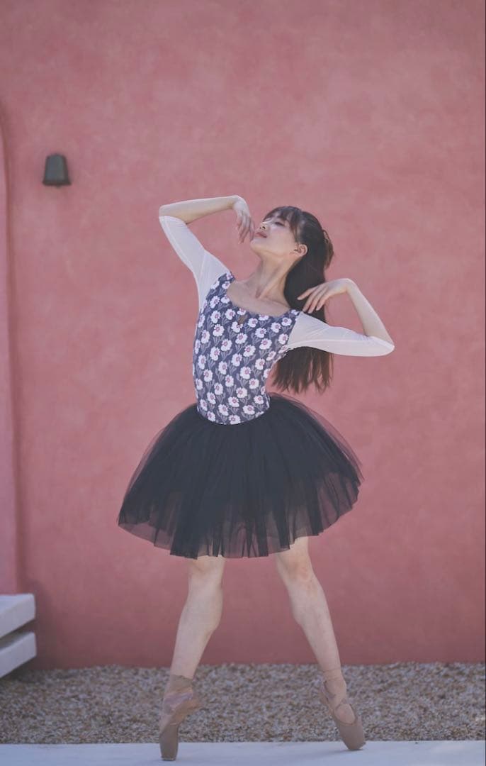 STINA 5部袖レオタード Mサイズ