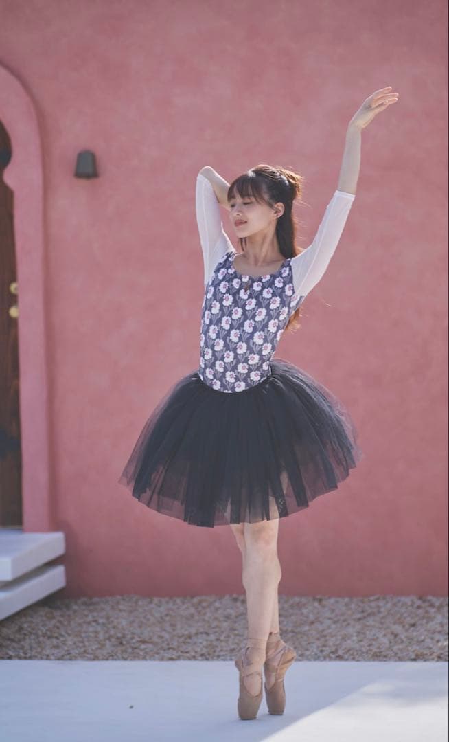 STINA 5部袖レオタード Mサイズ