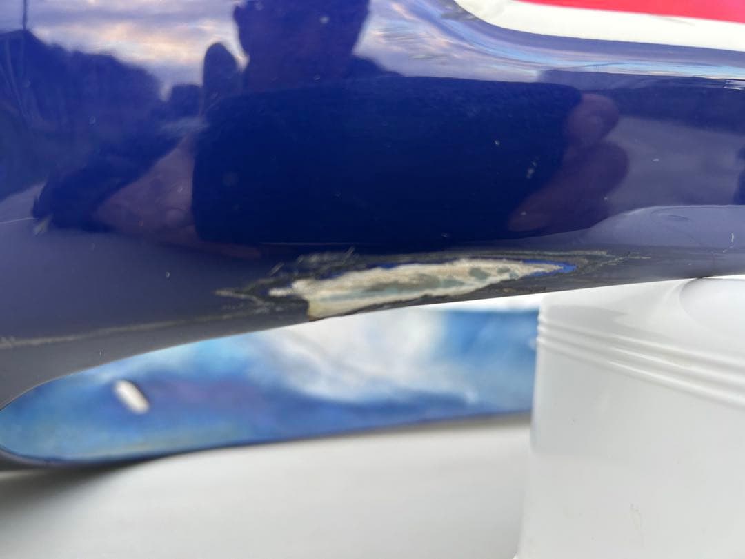 ホンダ　CBX400F CB400SF 青白　アンダーカウル　旧車　パステル？