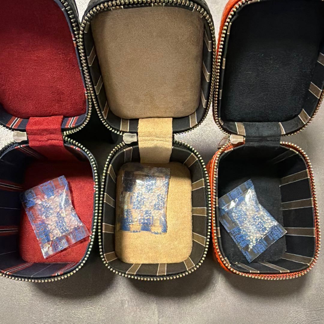 DUCT 腕時計ケース ウォッチケース 本革 イタリア製 バケッタレザー ３個