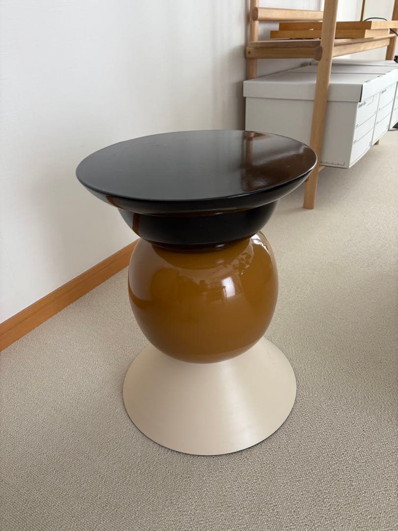 ®️ グロス＆マット サイドテーブル X COLLAGERIE