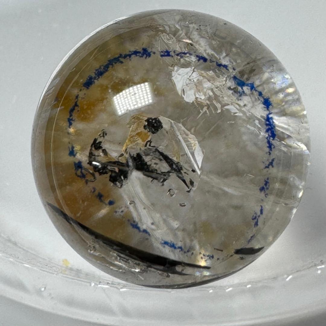 超希少！天然の奇跡◇水入り水晶◇丸玉　約16㎜