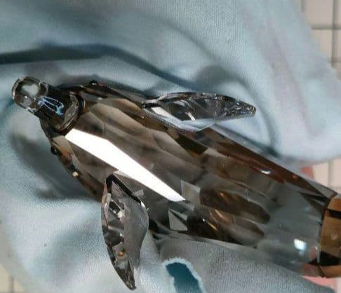 スワロフスキー イルカのお母さん ドルフィン マザーと赤ちゃんベビードルフィン