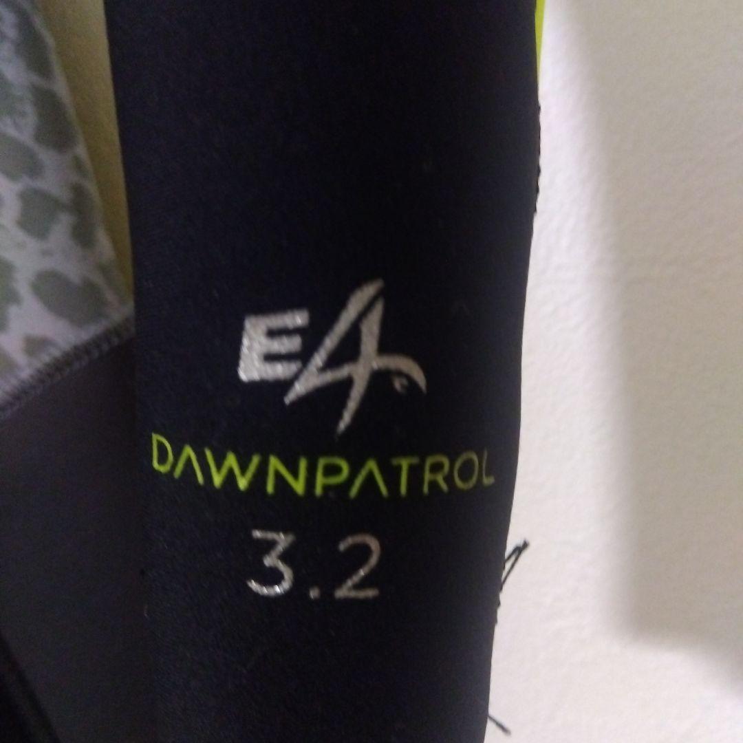 Rip Curl フルスーツ 黒/グレー/黄緑