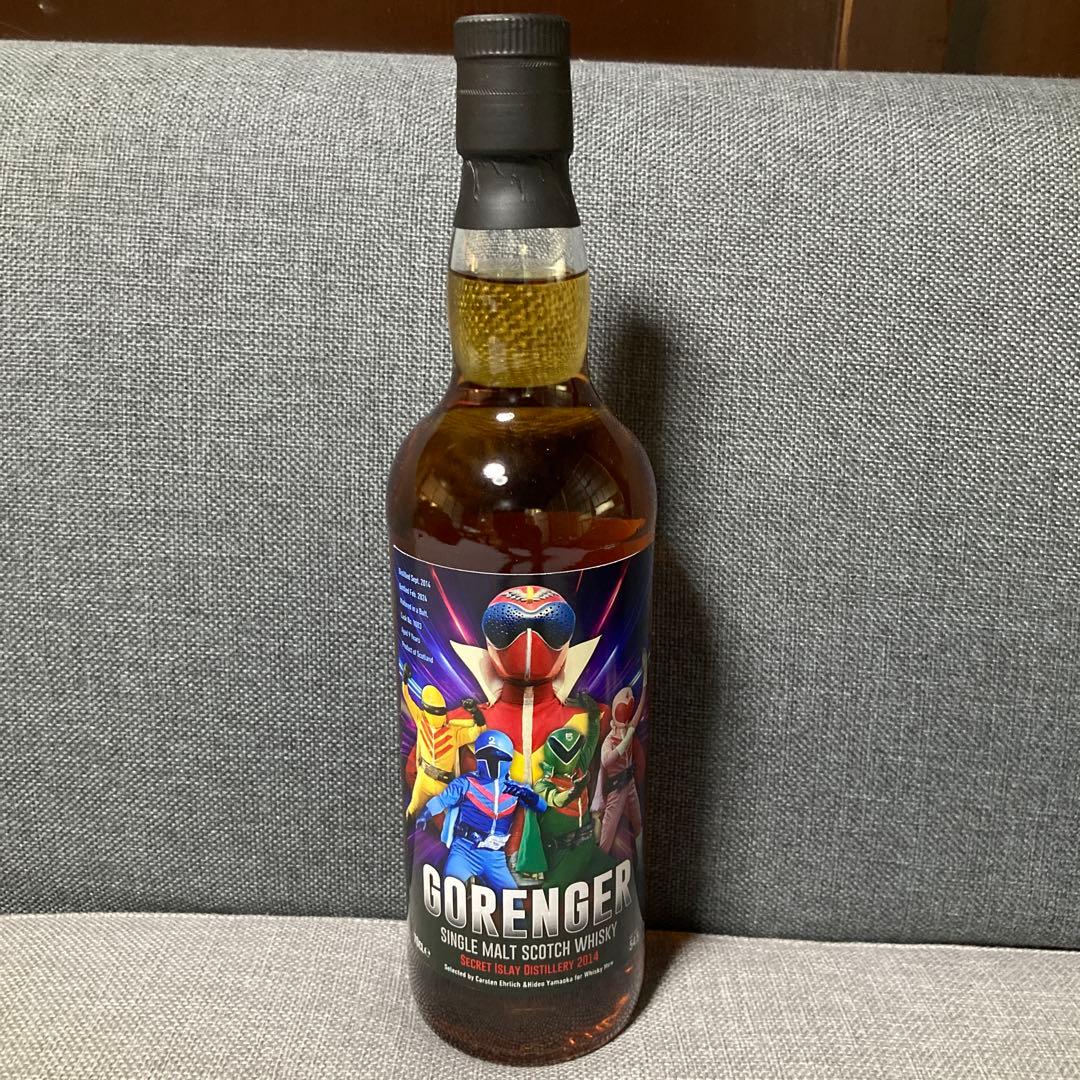 値下げ　ウイスキーミュウ　ゴレンジャーラベル　限定270本