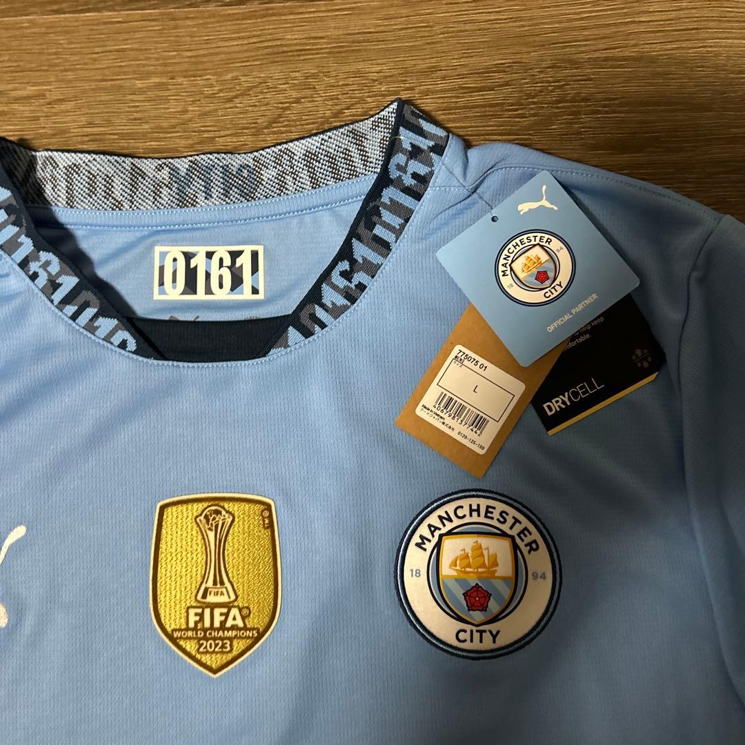 【新品タグ付未使用品】マンチェスターシティ　デブライネ　ユニフォーム
