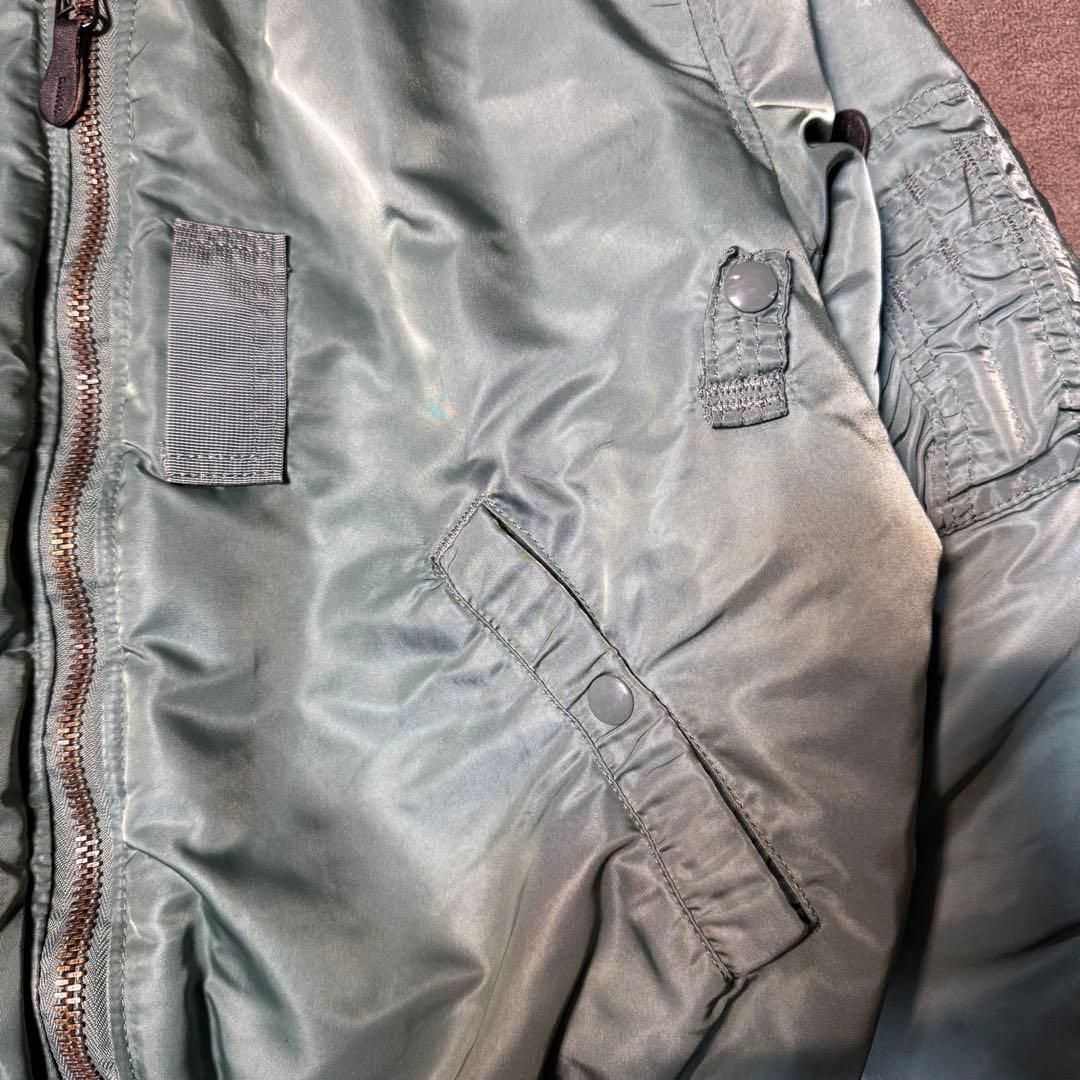 アルファインダストリーズ usa製 MA-1 50s復刻 フライトジャケット