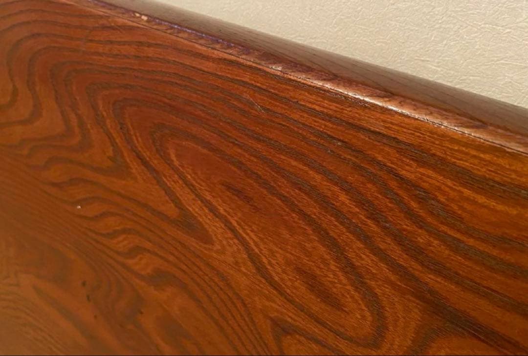 【クリスマス値下げ】　‼️送料込み‼️ 座卓　昭和レトロ　和テーブル　一枚板