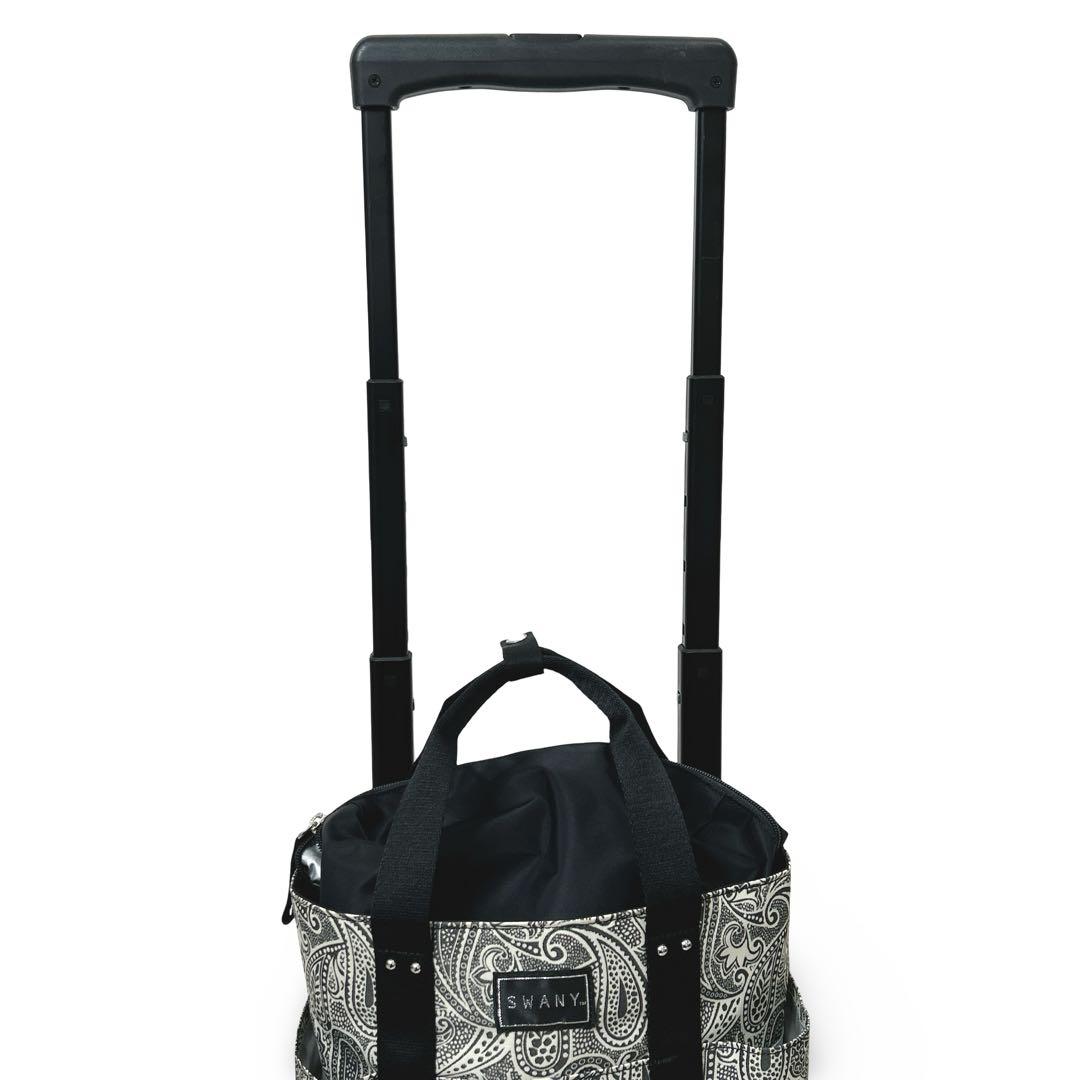 SWANY スワニー キャリーバッグ ユベーロ 4輪 ペイズリー ストッパー付き