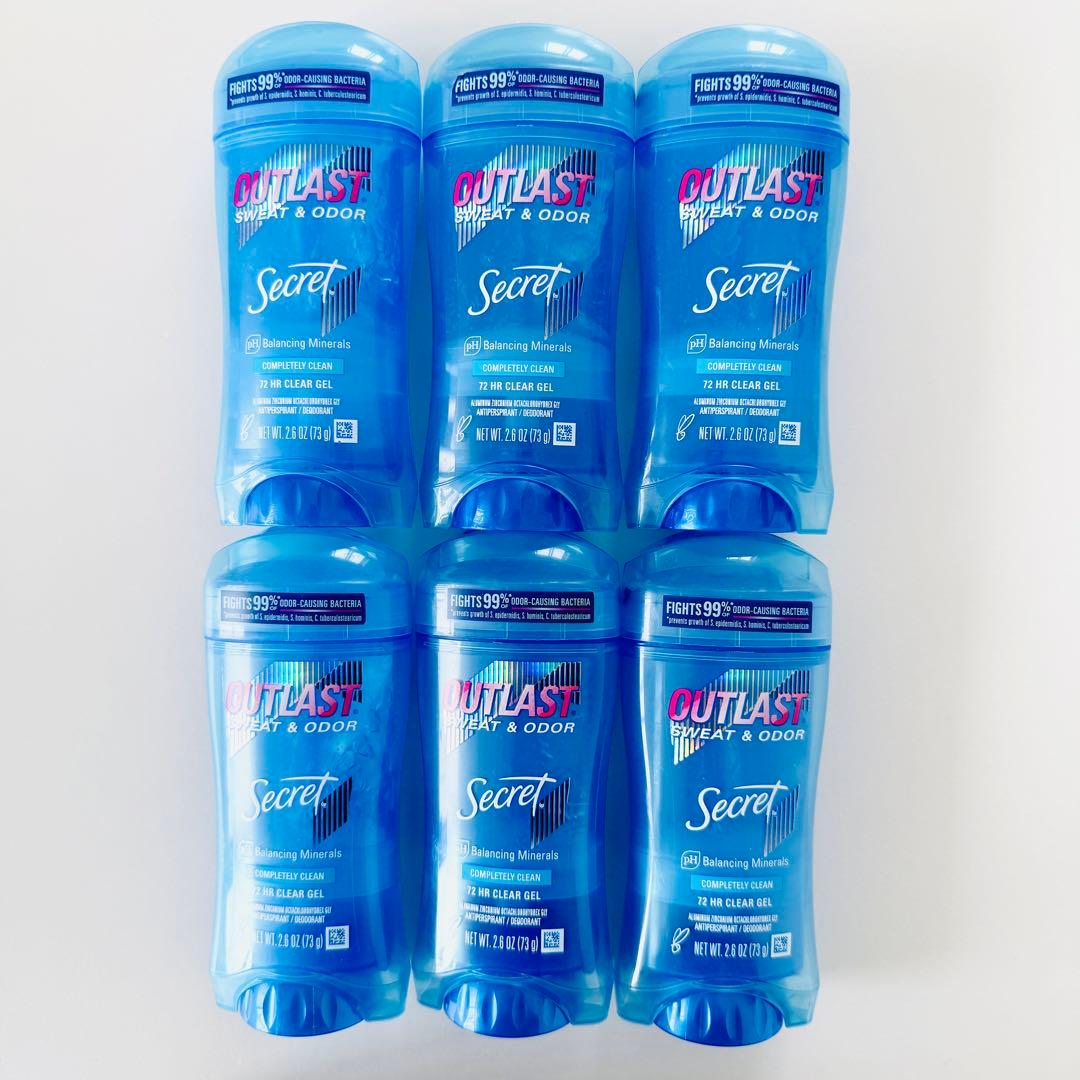 最安値！シークレット アウトラスト　コンプリートリークリーン　マリン系　6本