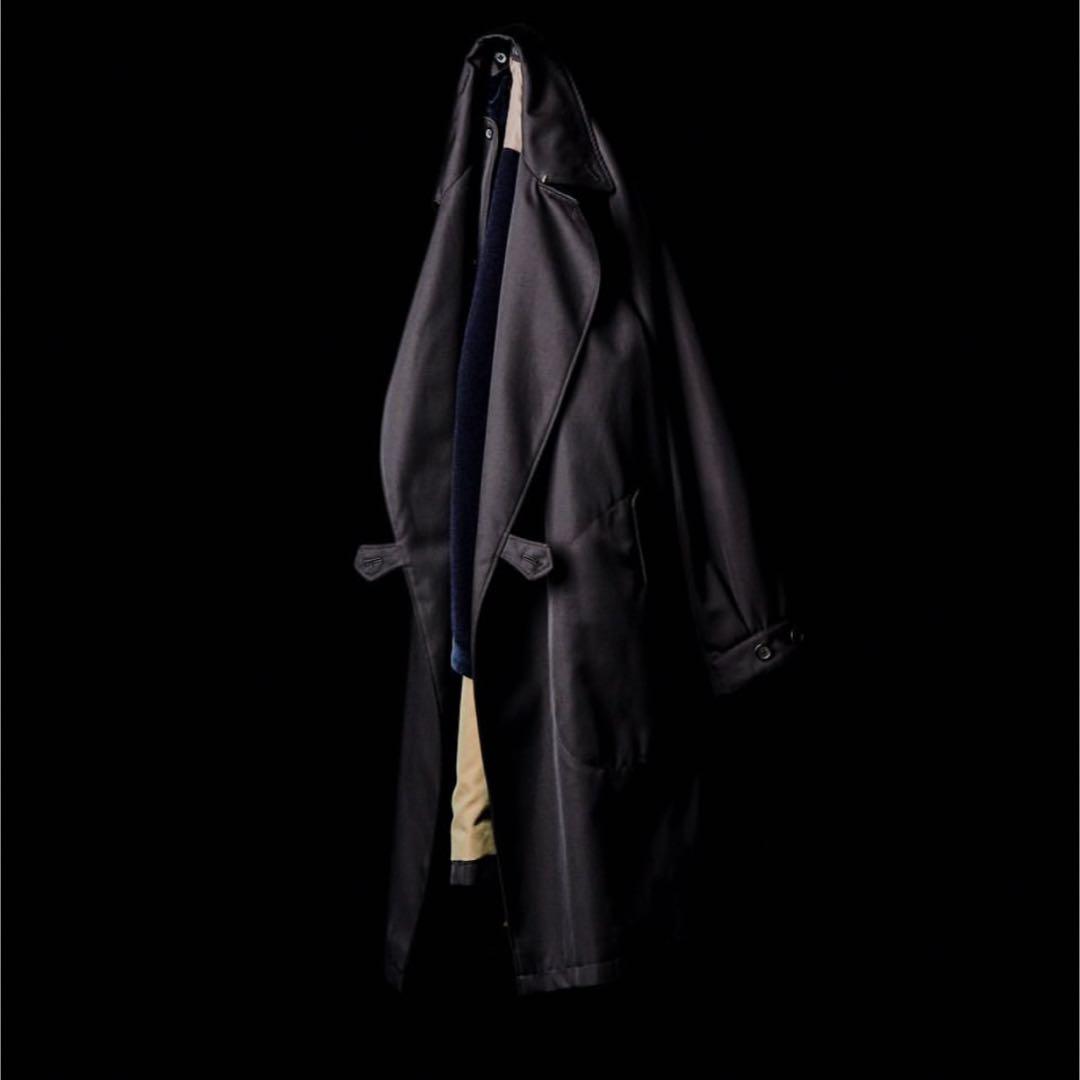 ジャケット・アウター MAATEE&SONS 24AW OVER COAT BLACK/NAVY