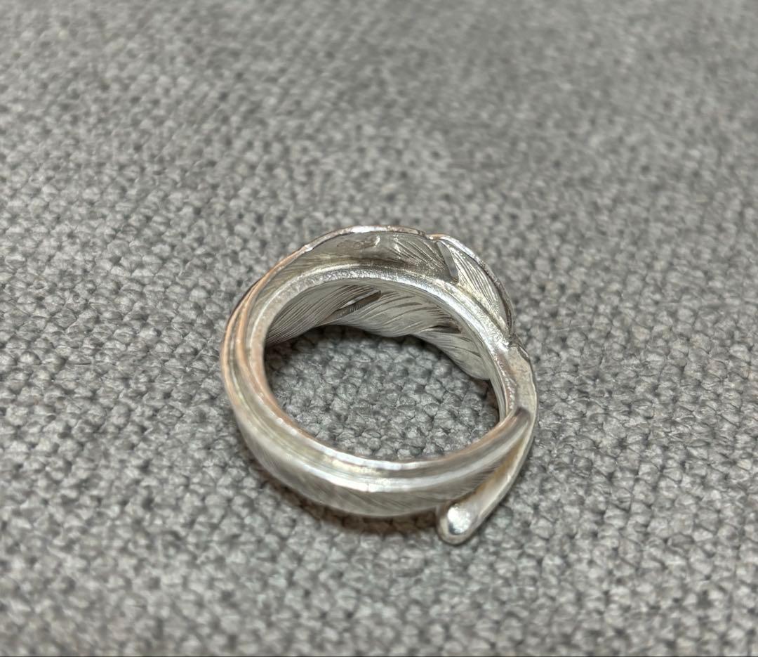 タイムセール　LARRY SMITH KAZEKIRI FEATHER RING
