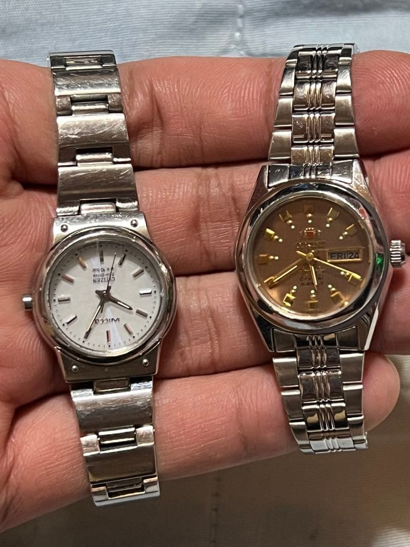 Wicca Sola& Orient 自動巻き　 腕時計 2点セット