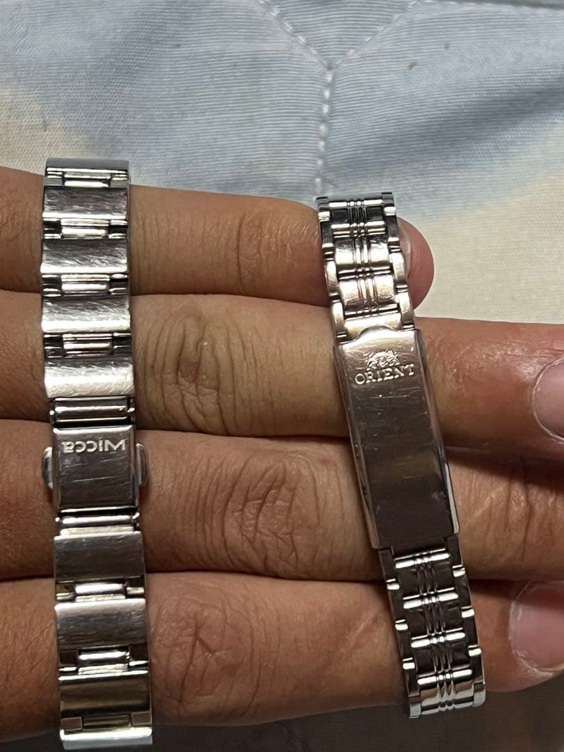 Wicca Sola& Orient 自動巻き　 腕時計 2点セット