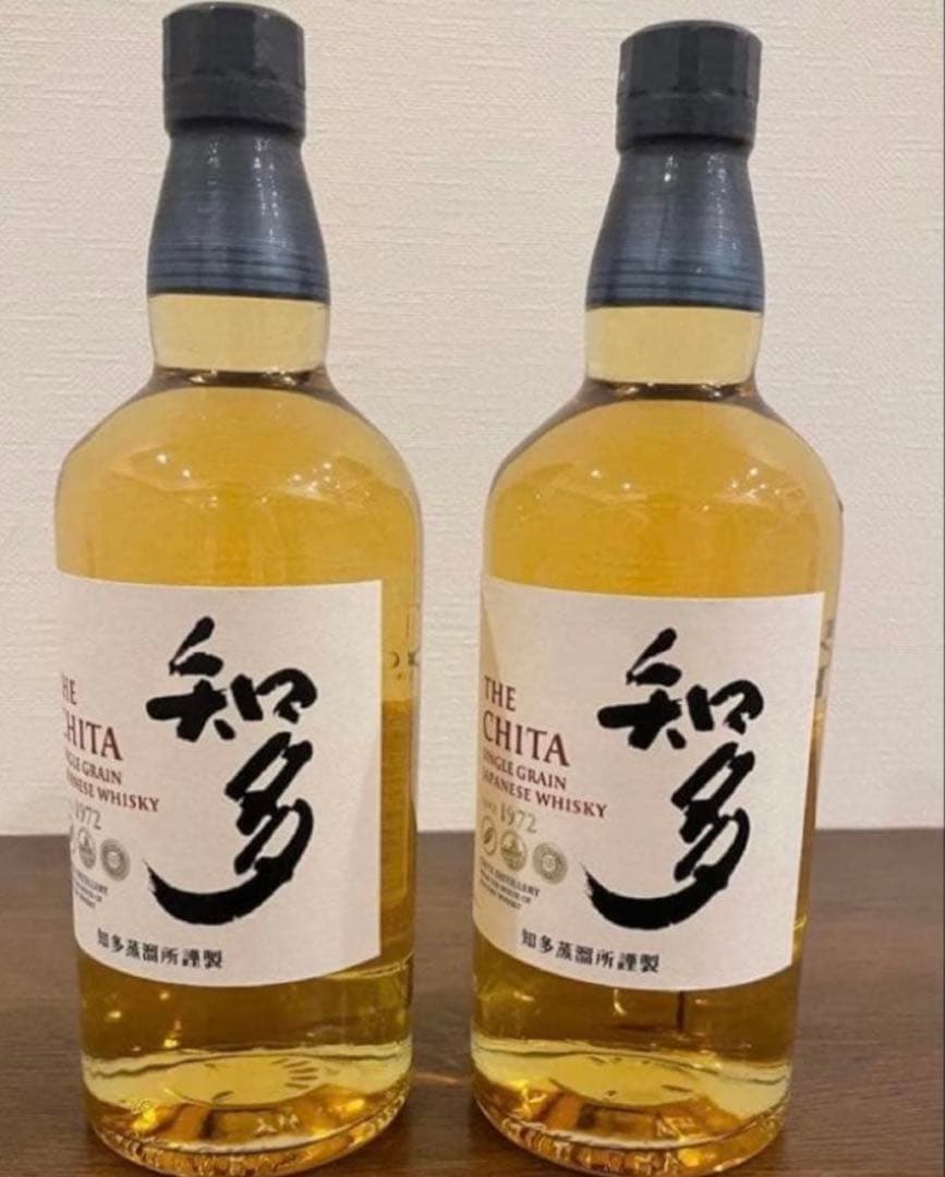 知多 シングルグレインウイスキー 700ml 43% ２本