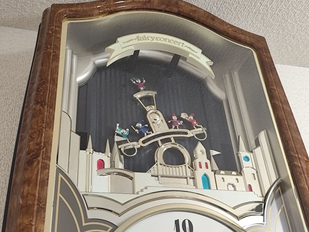 セイコー フェアリーコンサート からくり時計 メロディ時計 動作確認済み 掛時計