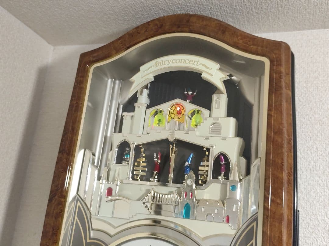 セイコー フェアリーコンサート からくり時計 メロディ時計 動作確認済み 掛時計