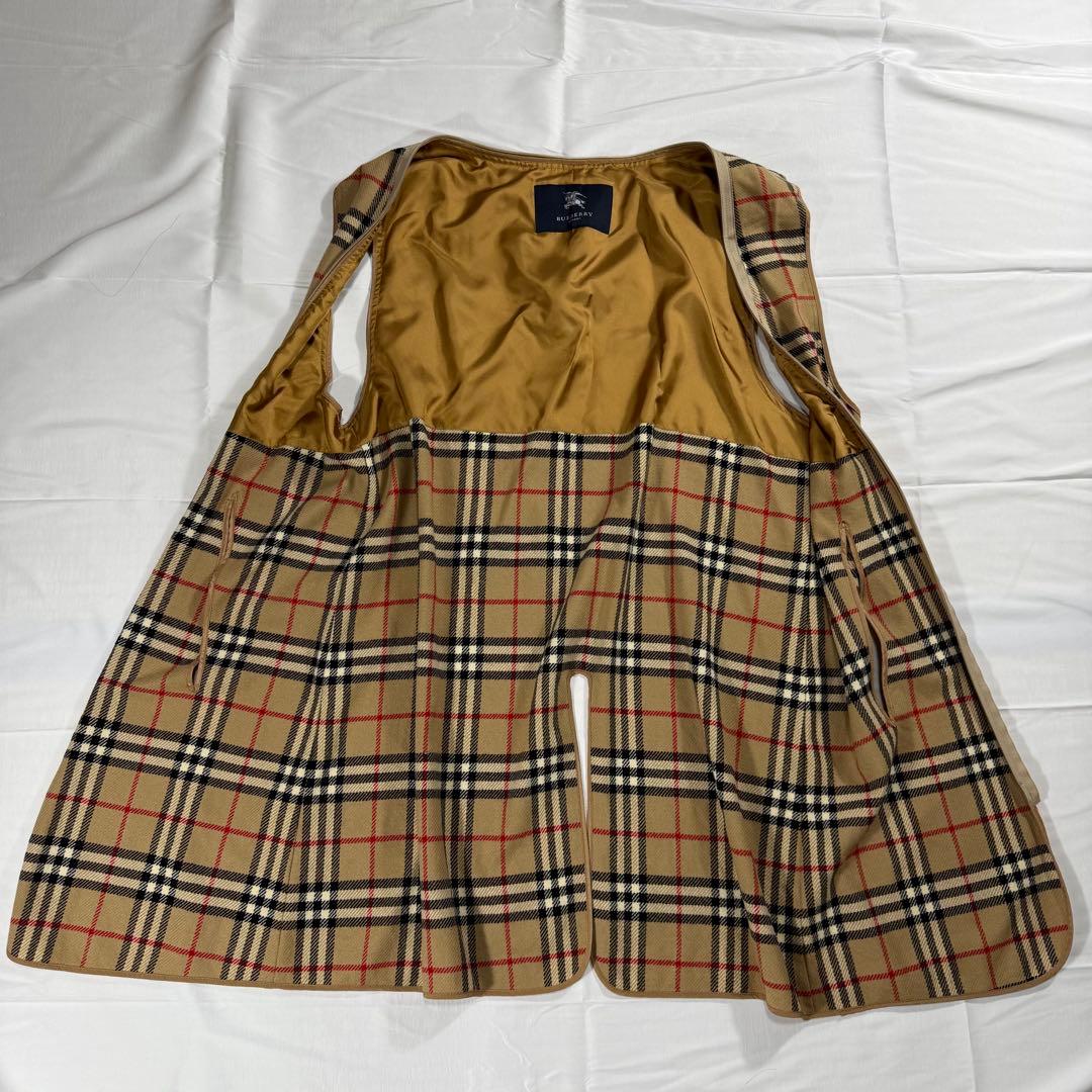 Burberry London ステンカラーコート ノバチェック柄 ライナー付