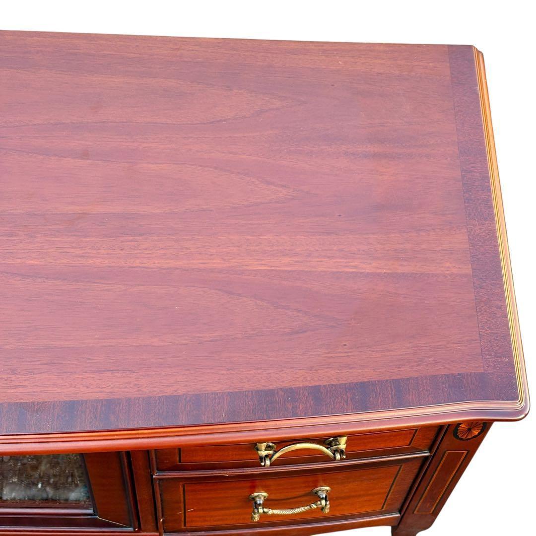 【美品】東海家具 ベネチア テレビボード マホガニー 新品約13万円