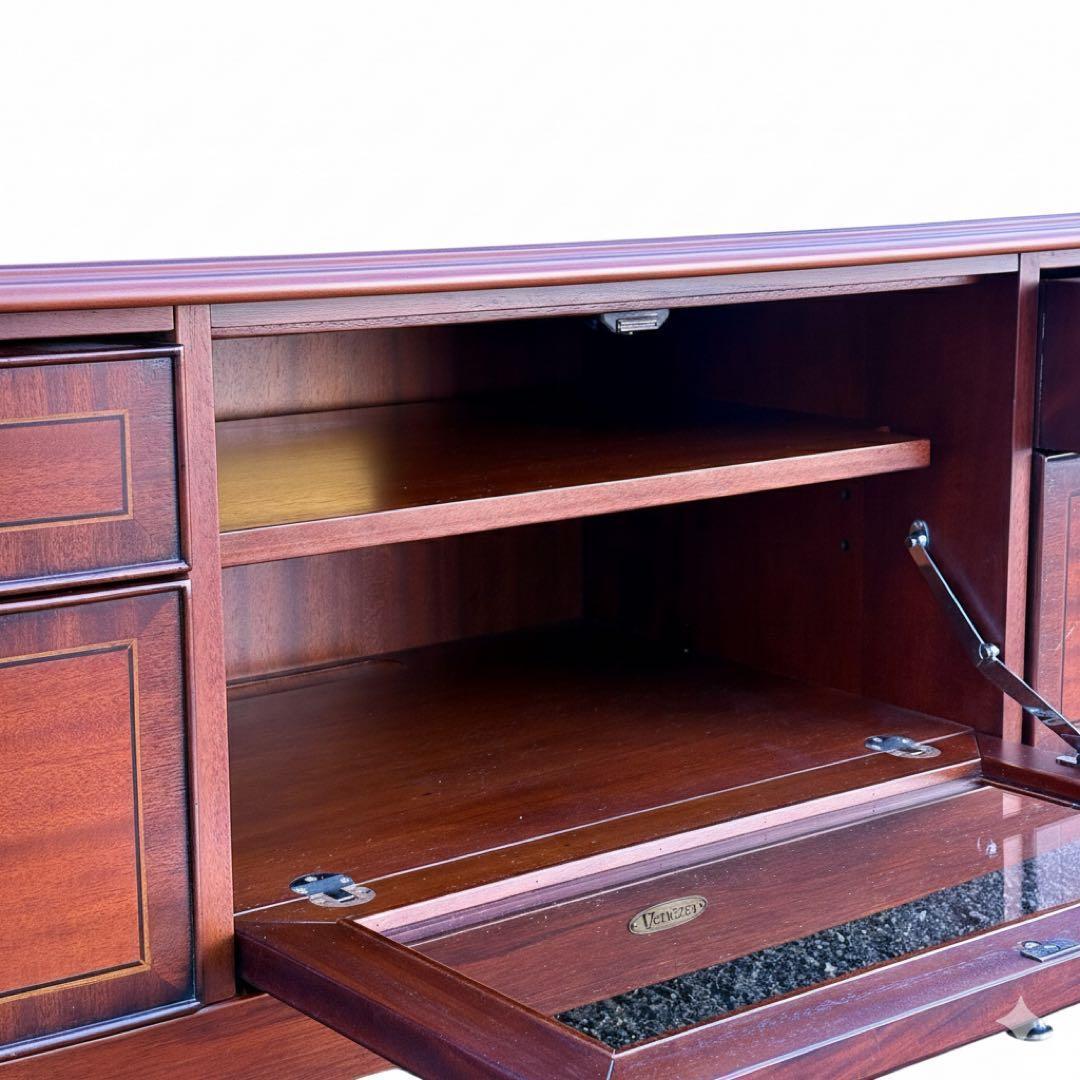 【美品】東海家具 ベネチア テレビボード マホガニー 新品約13万円