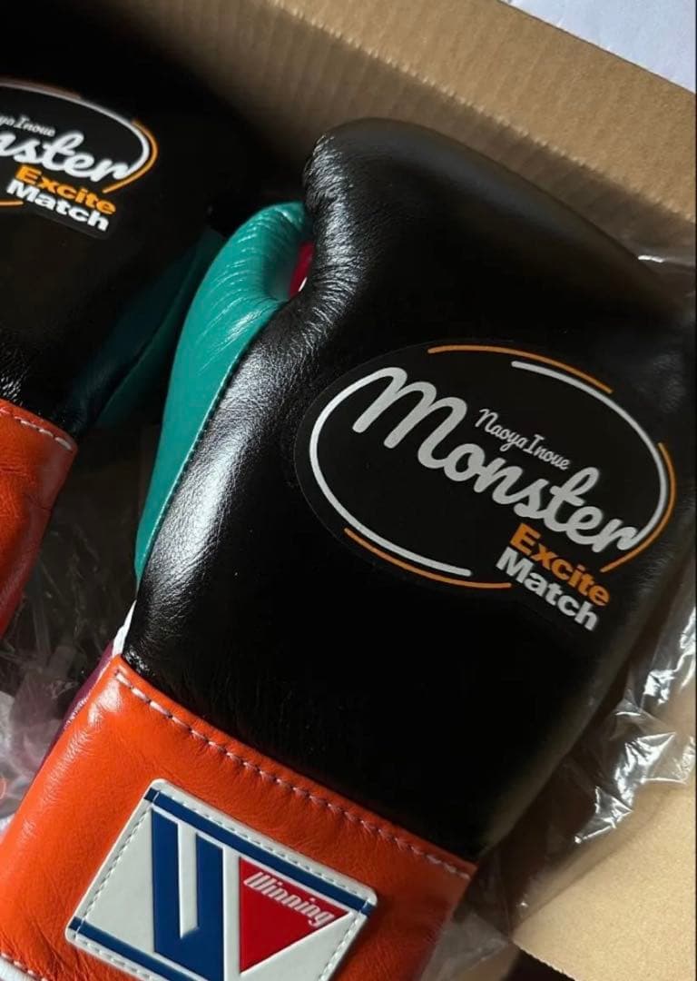 ウイニング　ボクシンググローブ　14oz 紐式　井上尚弥　オリジナルカラー