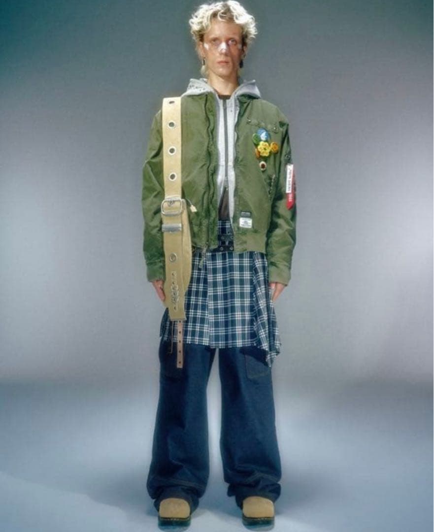 ジャケット・アウター VACANTArchive FLOYD REPAIR FLIGHTJACKET