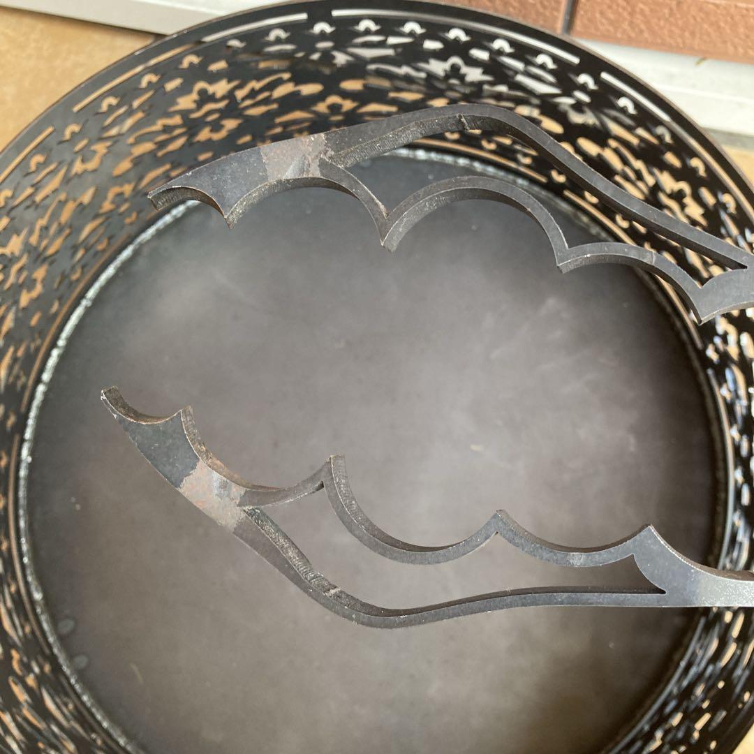 ★美品★山賊 サンゾクマウンテン 焚き火台 マウンコル 悪テガ ファイヤーピット