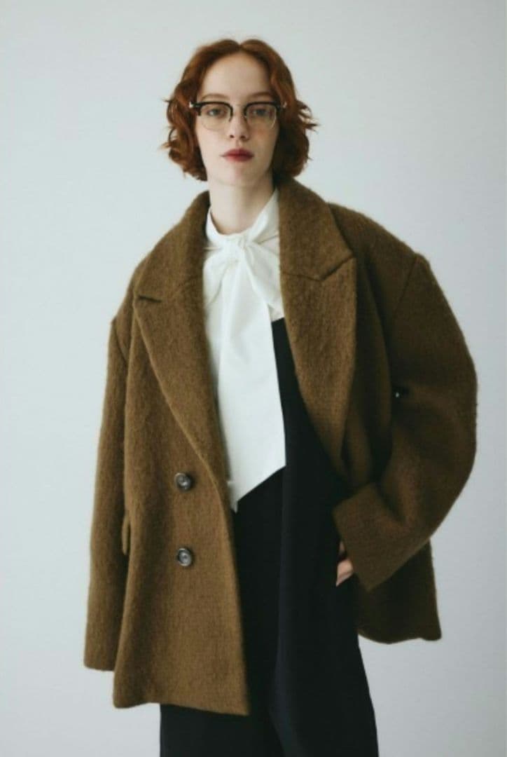 HeRIN.CYE/シャギービッグジャケット