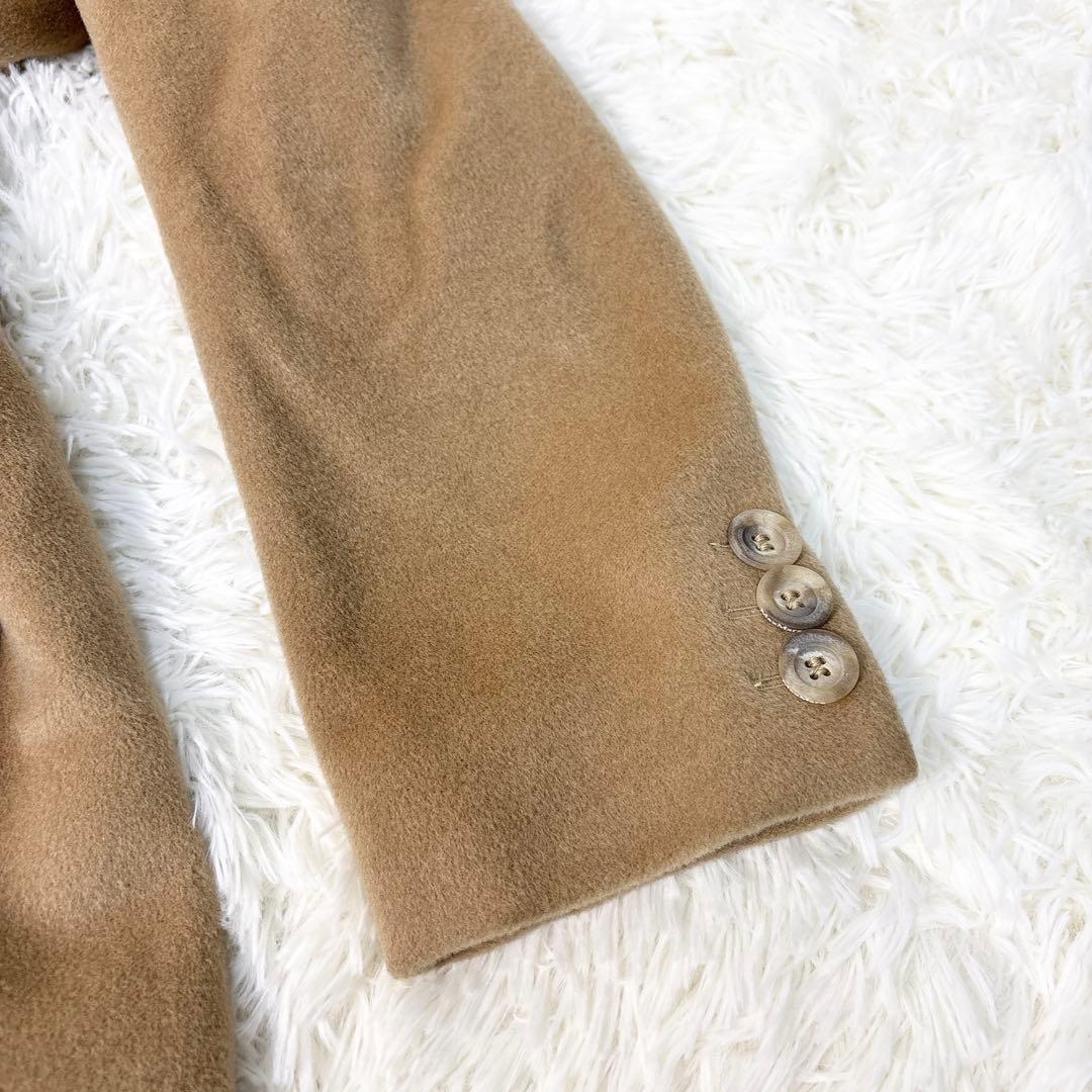 MaxMara マックスマーラ ロングコート マニュエラ カシミヤ混 キャメル