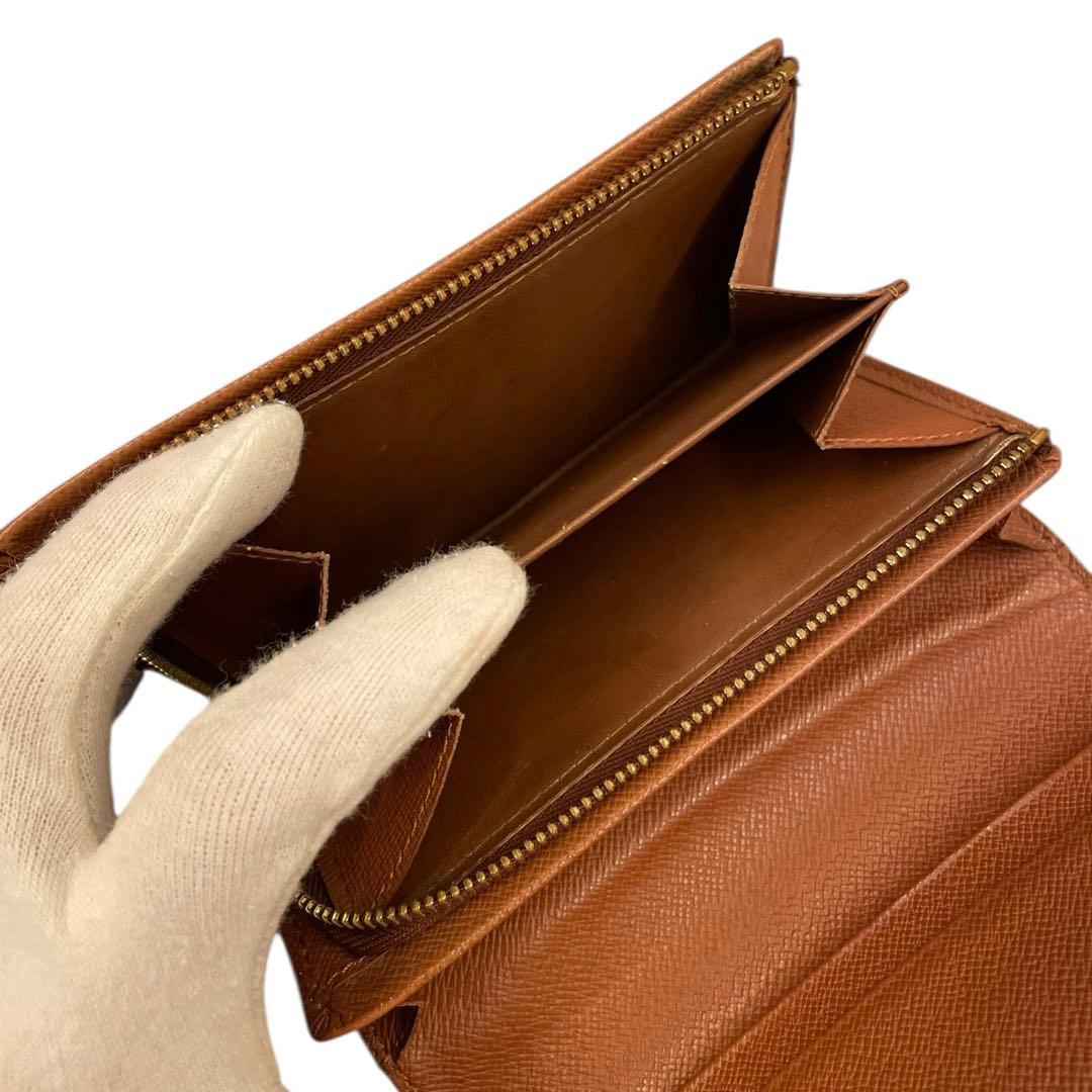 【未使用級】ルイヴィトン　二つ折り財布　モノグラム　ポルトモネ　M61730