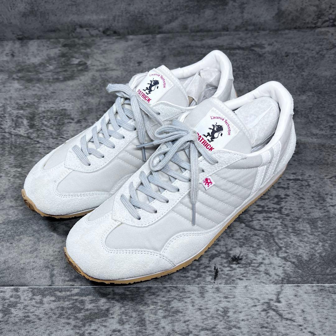 訳あり良品【パトリック】（38）スニーカー スタジアム グレー ナイロン