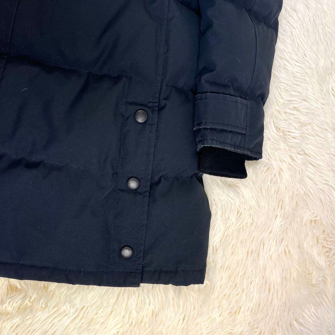 【美品/正規品】カナダグース シェルバーンパーカ ダウンジャケット 紺色 XS