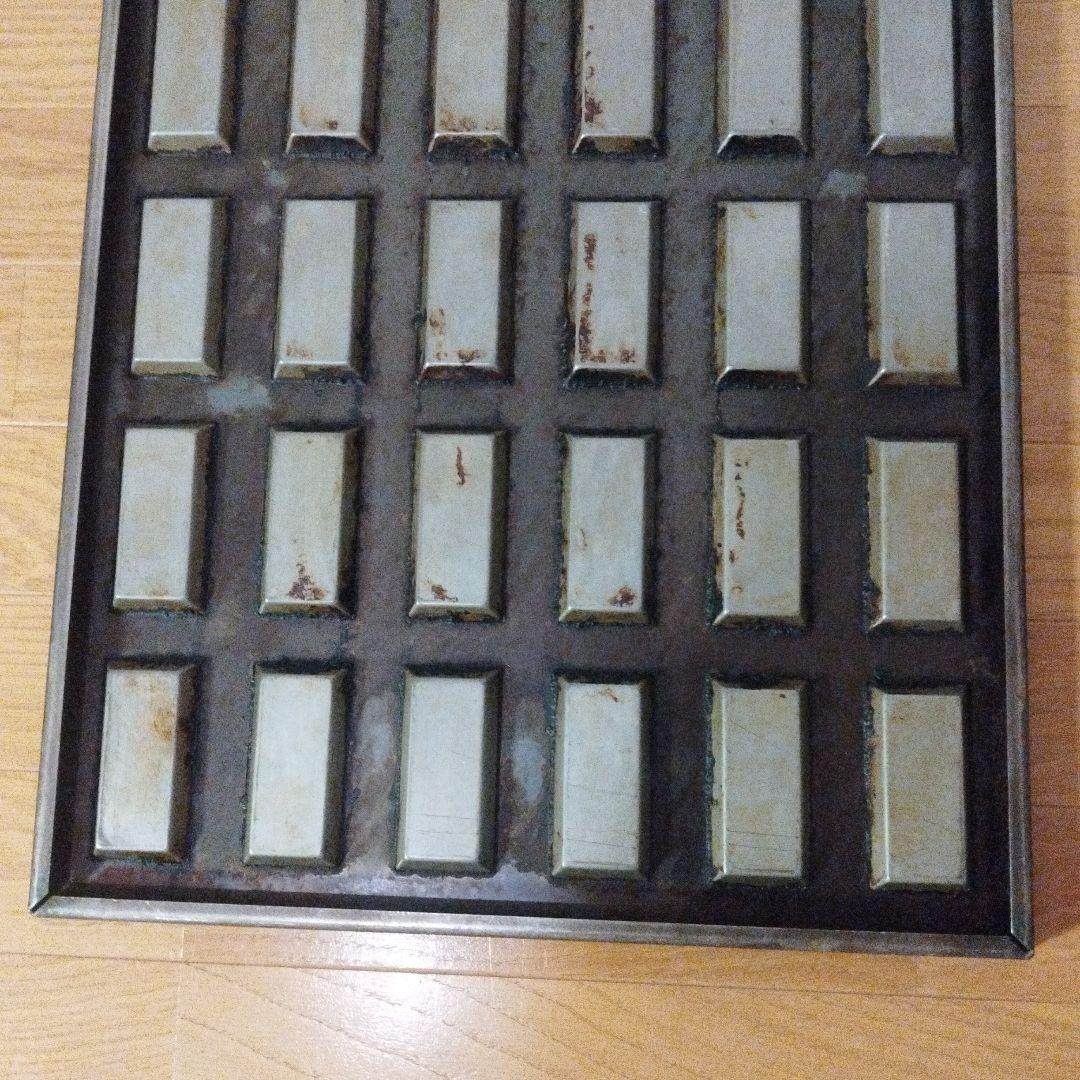 大型天板 フィナンシェ型 30連 業務用 長方形 サイズ/約550×400mm