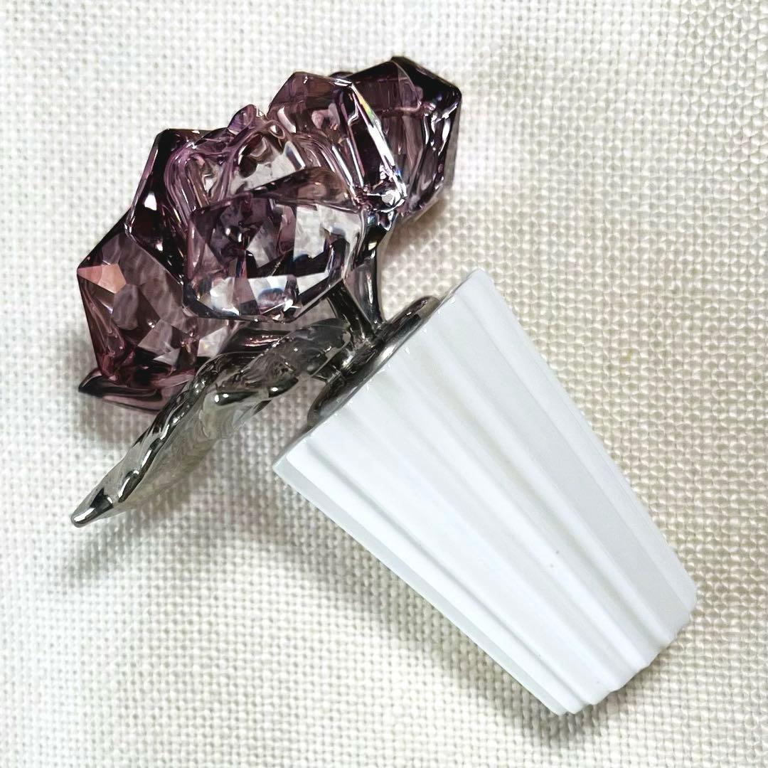 SWAROVSKI スワロフスキー　クリスタル　薔薇　バラ　ローズフラワー　置物