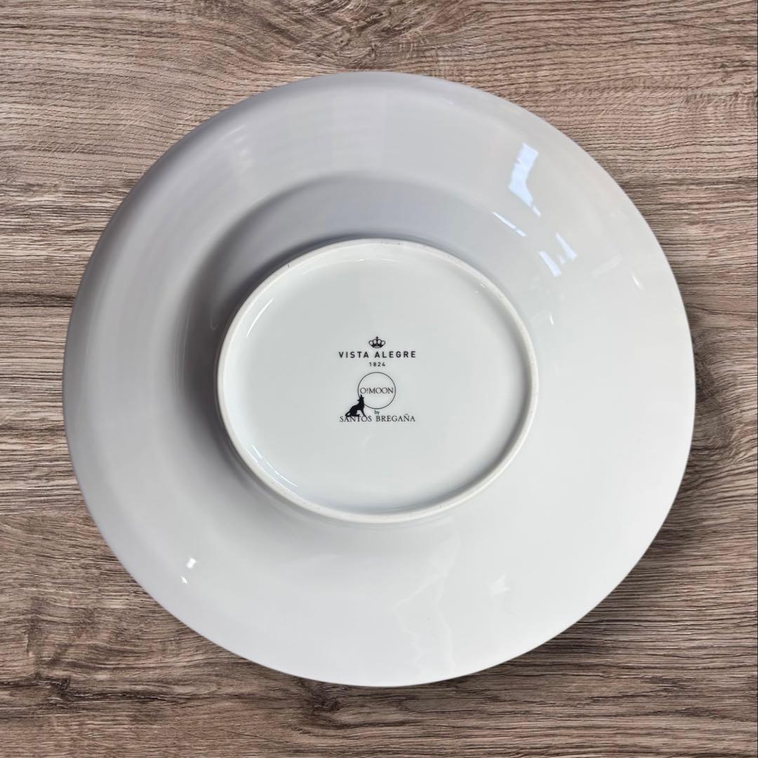 [4枚セット] Vista Alegre オームーン ディープルナプレート
