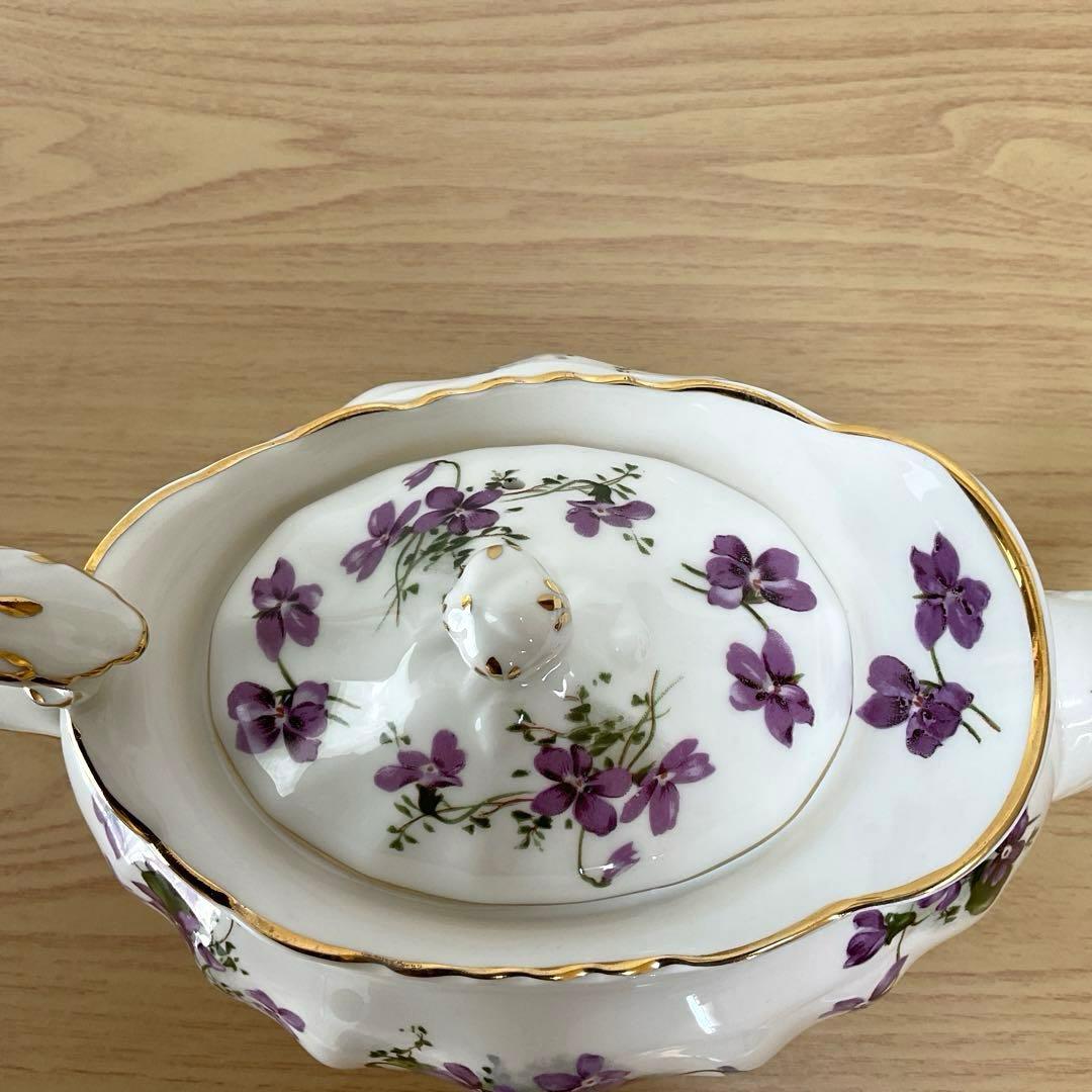 ハマースレイ　バイオレット　ティーポット　大