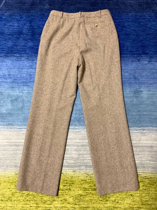 BURBERRY LONDON 茶系ツイード　秋冬パンツスーツ42 極美品！