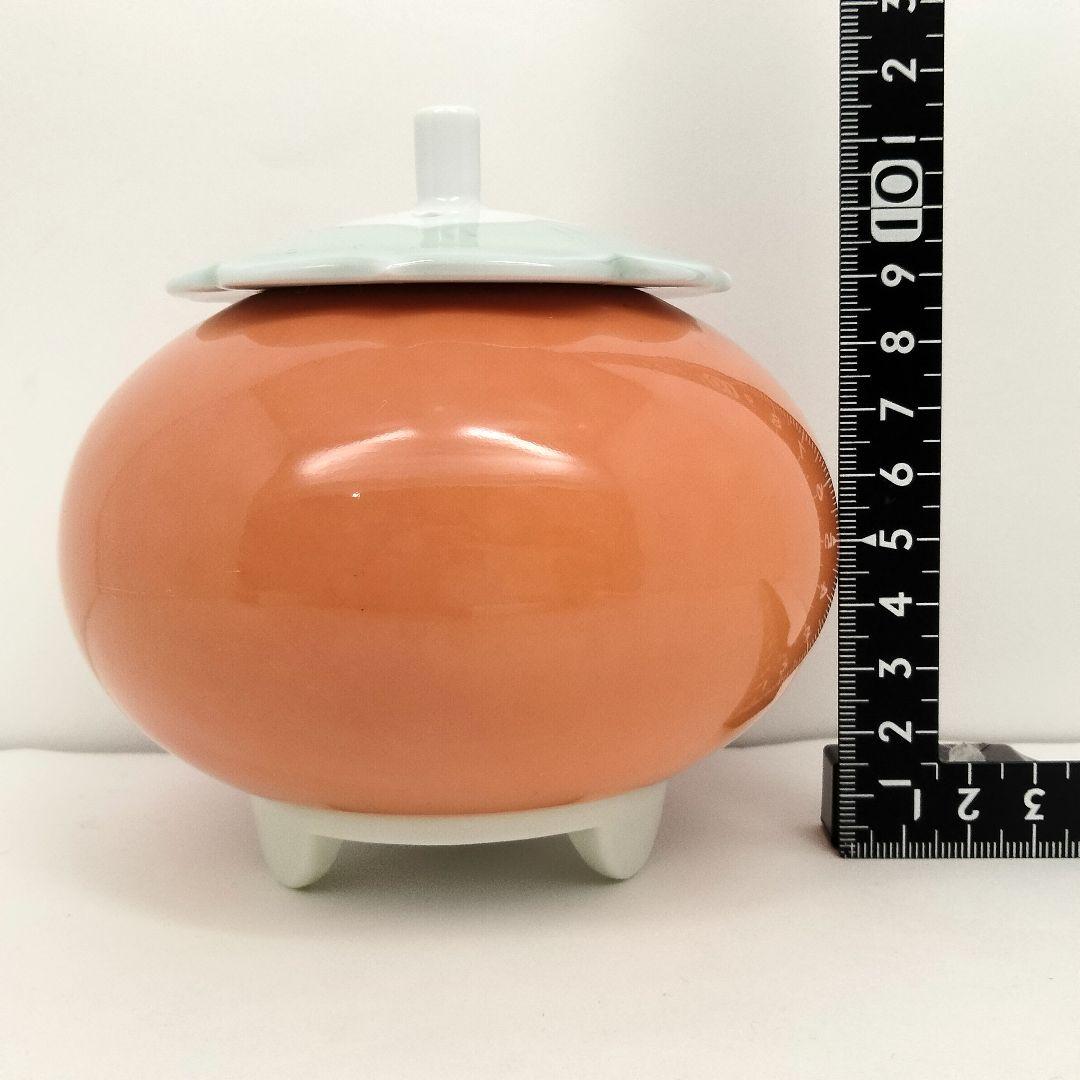 ues-4 人間国宝 井上萬二 最上位作 彩釉柿香炉　BB