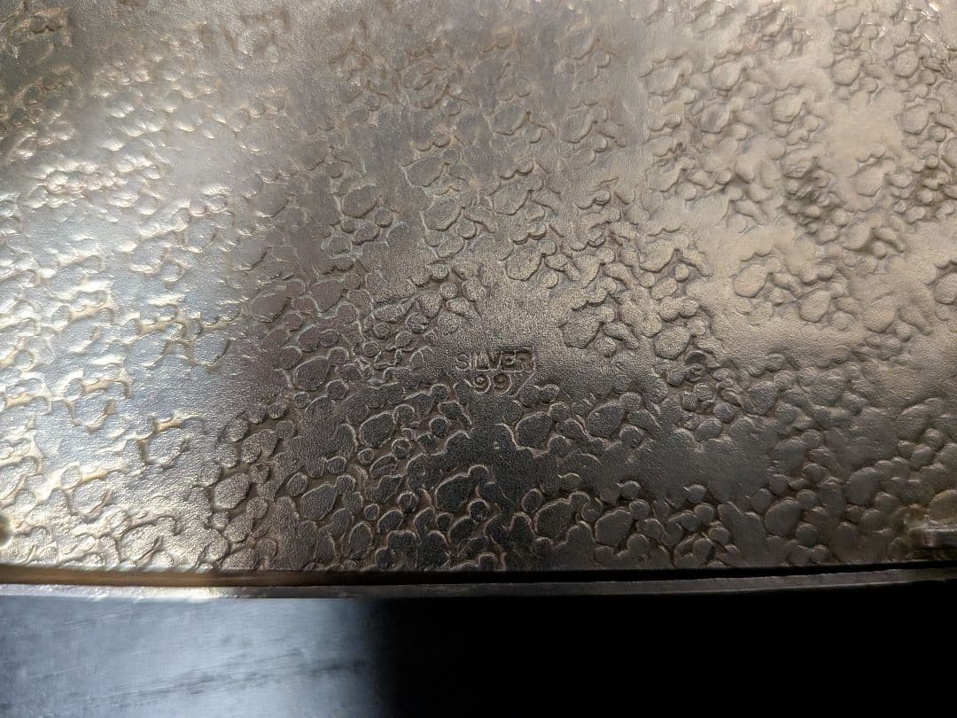 わ*ん様 銀製　アクセサリーケース